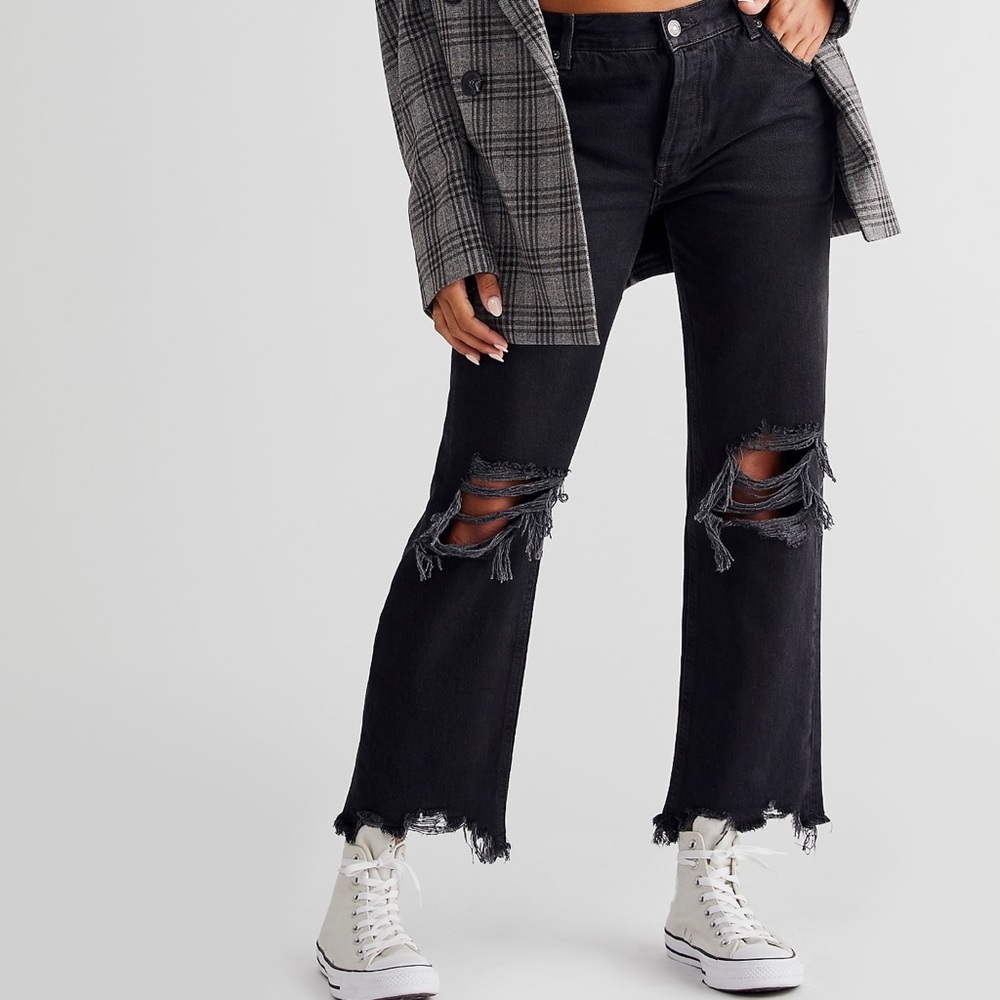 We The Free Black jeans